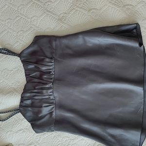 Cute silver camisole